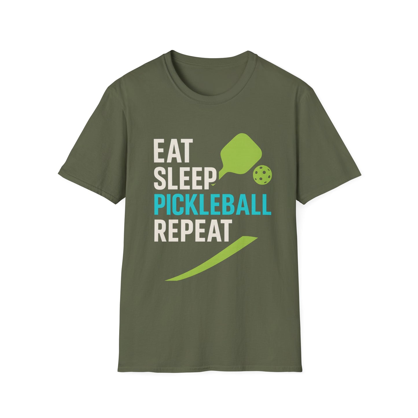 Eat Sleep Pickleball Repeat T-Shirt