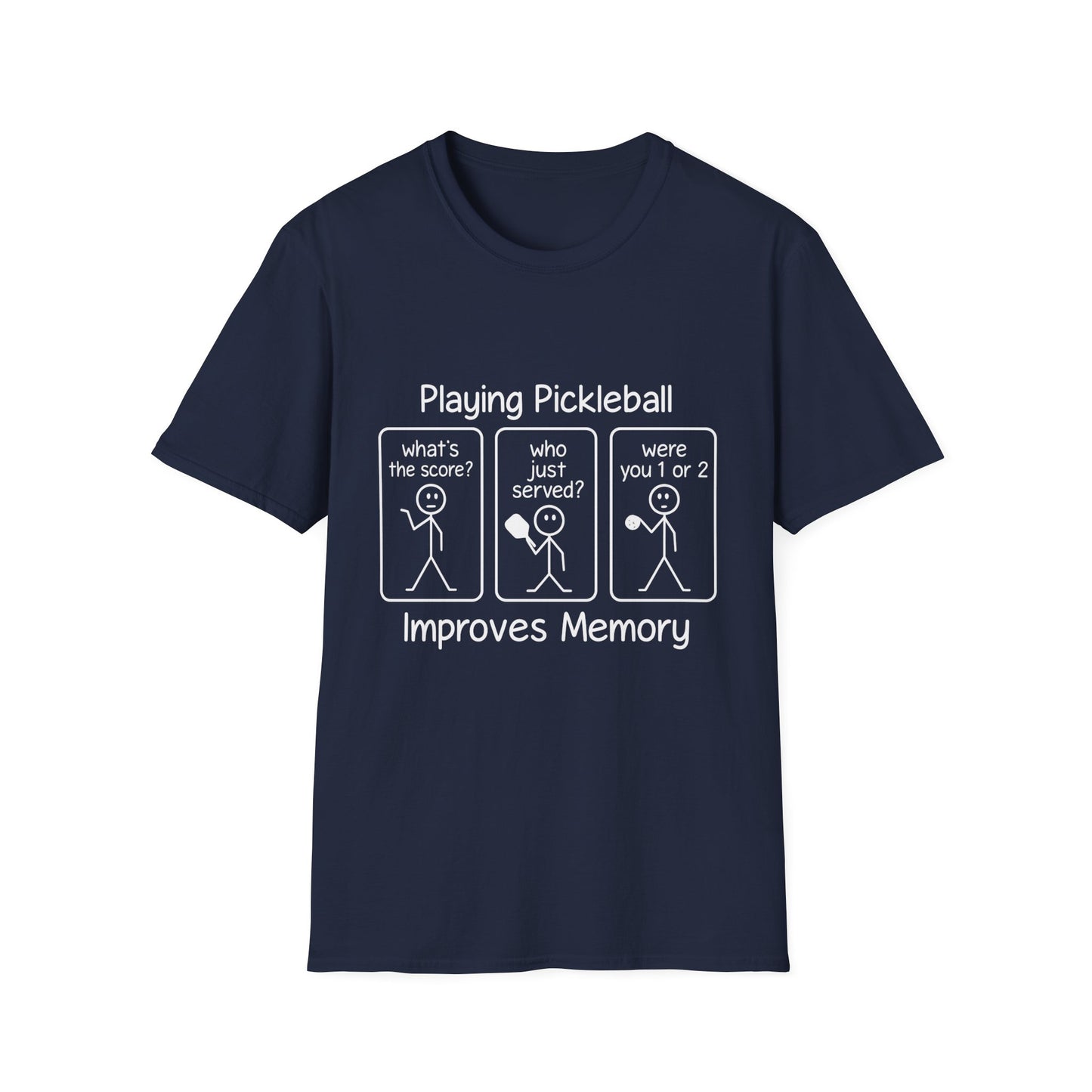 Pickleball improves memory T-Shirt