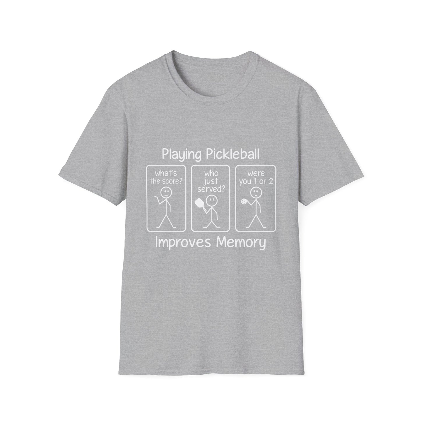 Pickleball improves memory T-Shirt