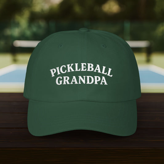 Pickleball Grandpa Classic Dad Cap