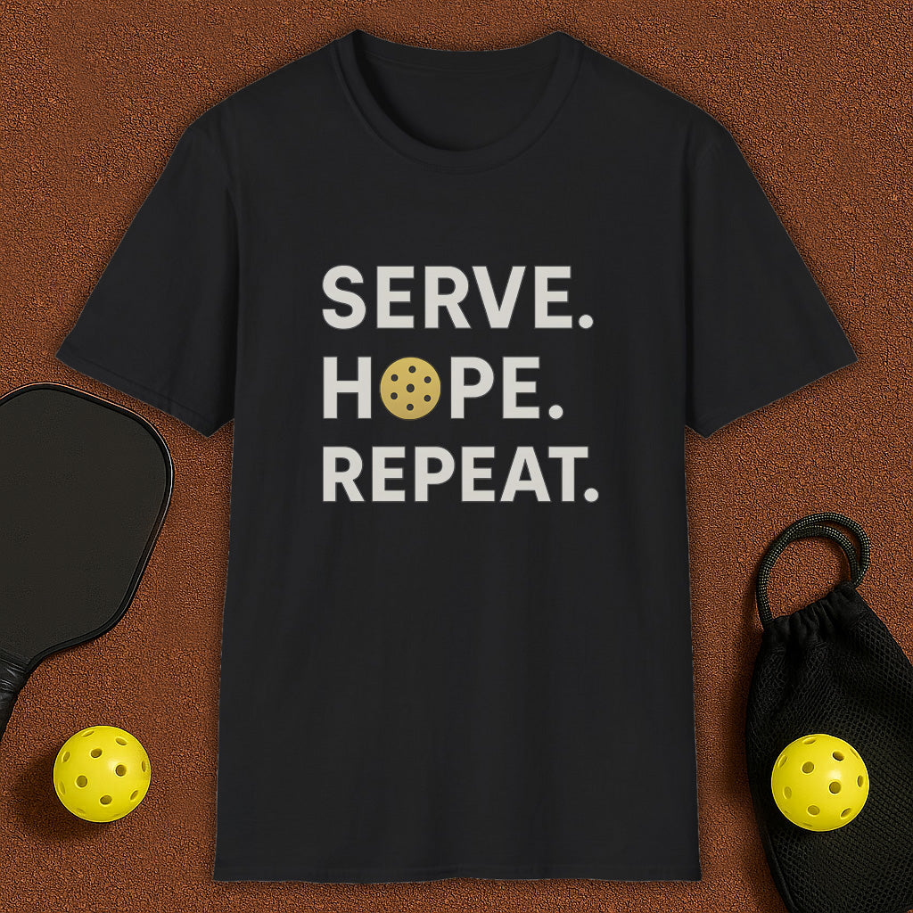 Serve Hope Repeat Pickleball T-Shirt