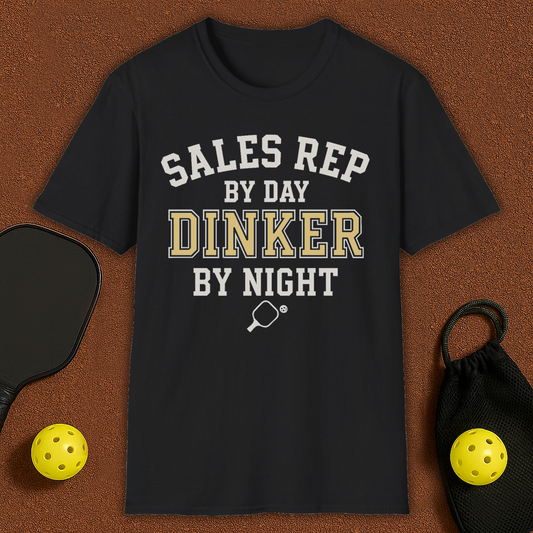 Salesman Dinker Pickleball T-Shirt