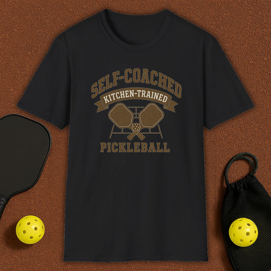 Self Coached Pickleball T-Shirt