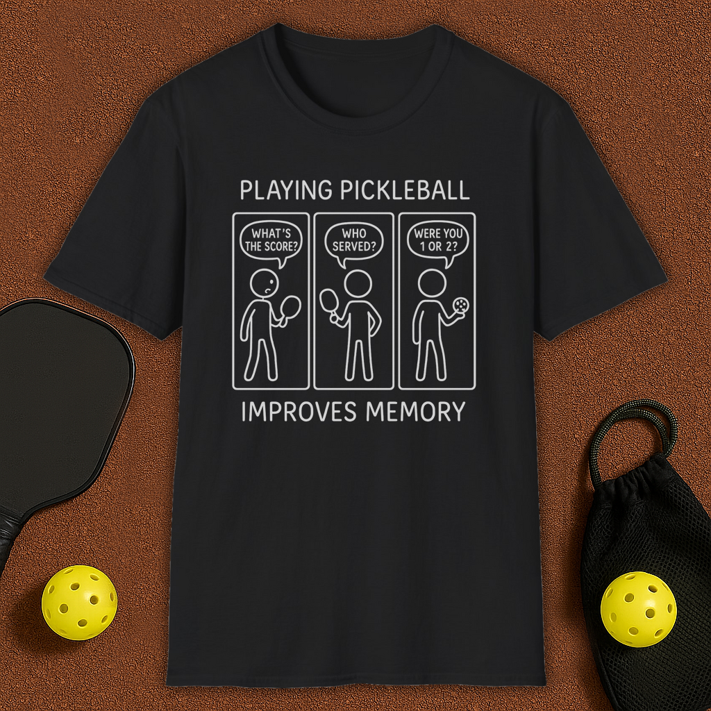 Memory Pickleball T-Shirt