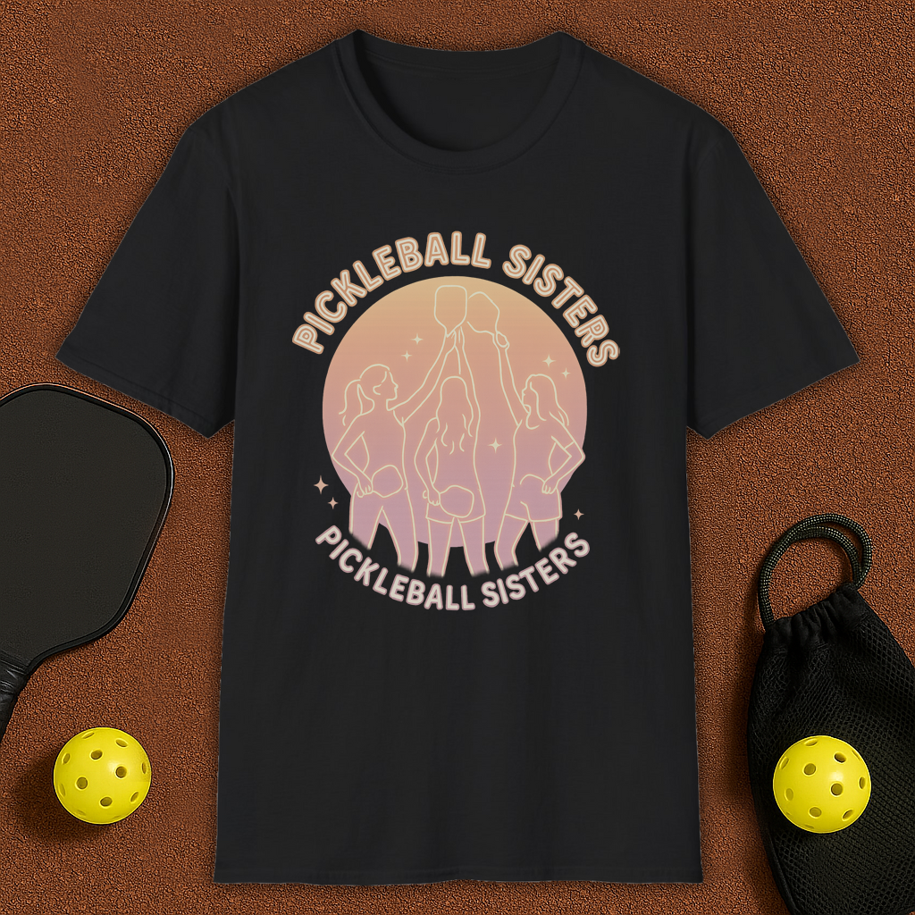 Pickleball Sisters Power! T-Shirt