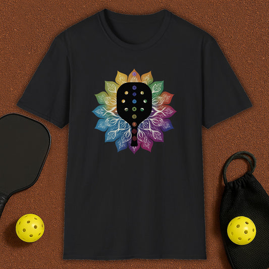 Meditation Mandala Yoga Pickleball T-Shirt