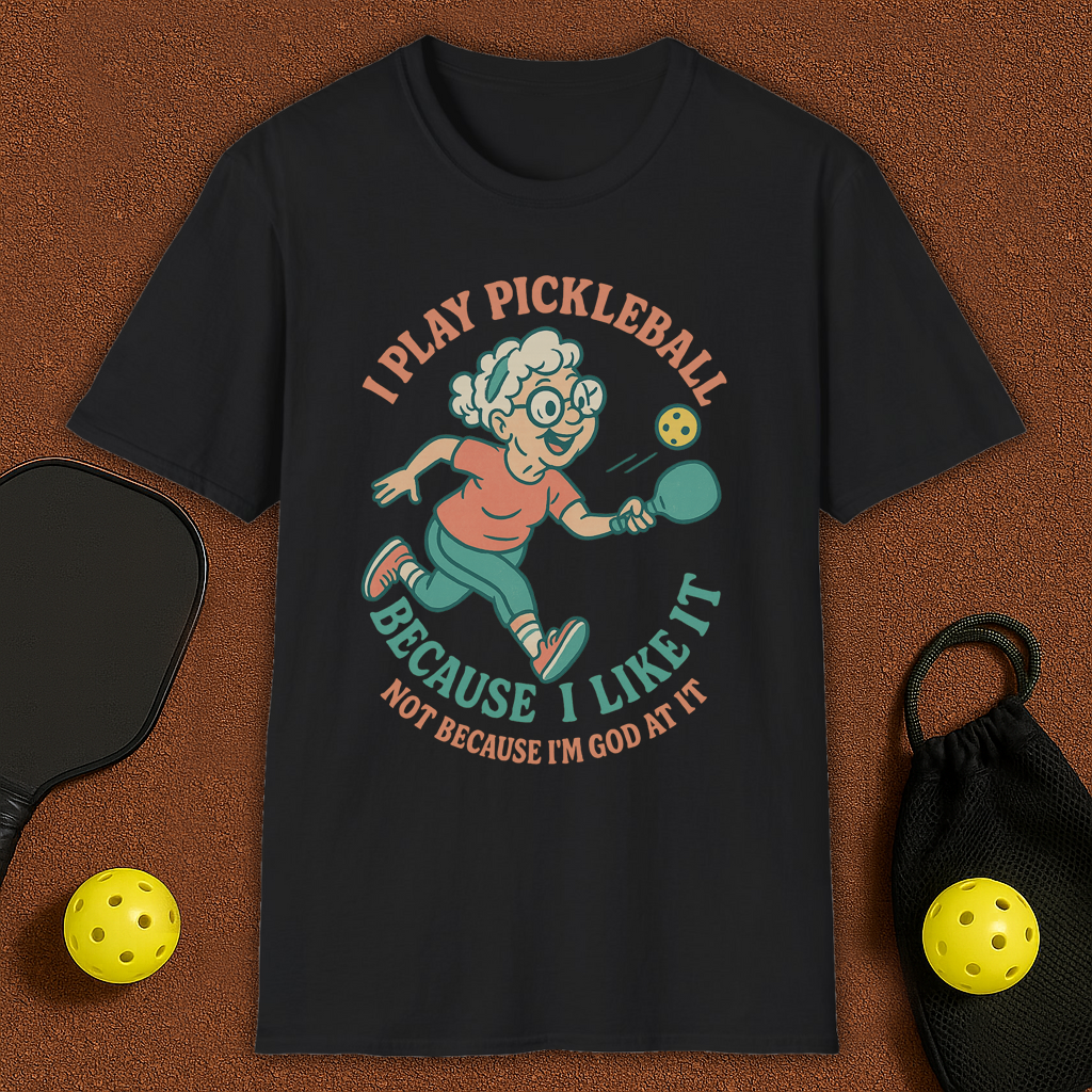 Grandma Likes Pickleball T-Shirt
