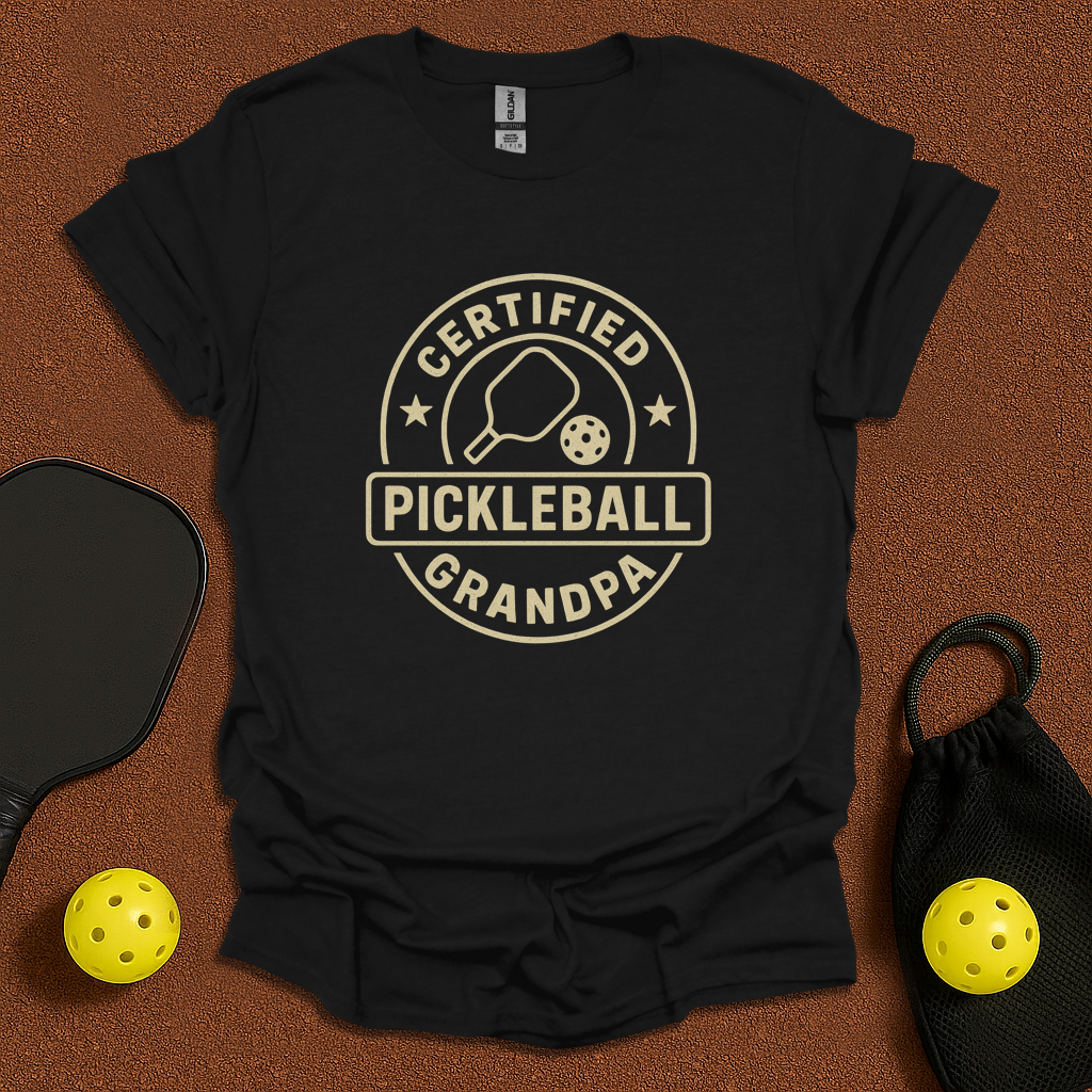 Pickleball Grandpa T-Shirt