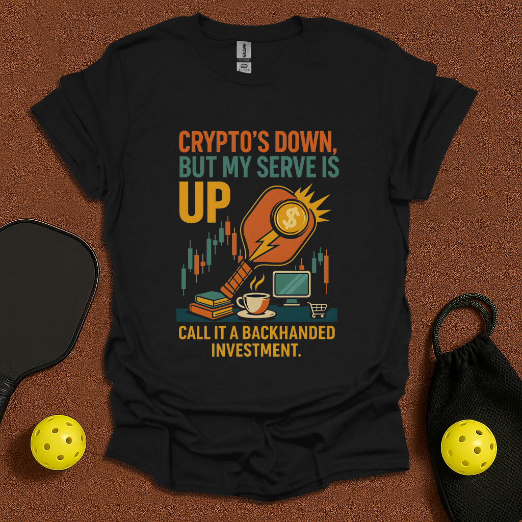 Crypto and Pickleball T-Shirt