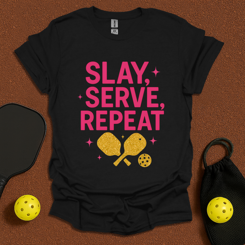 Slay Serve Repeat T-Shirt
