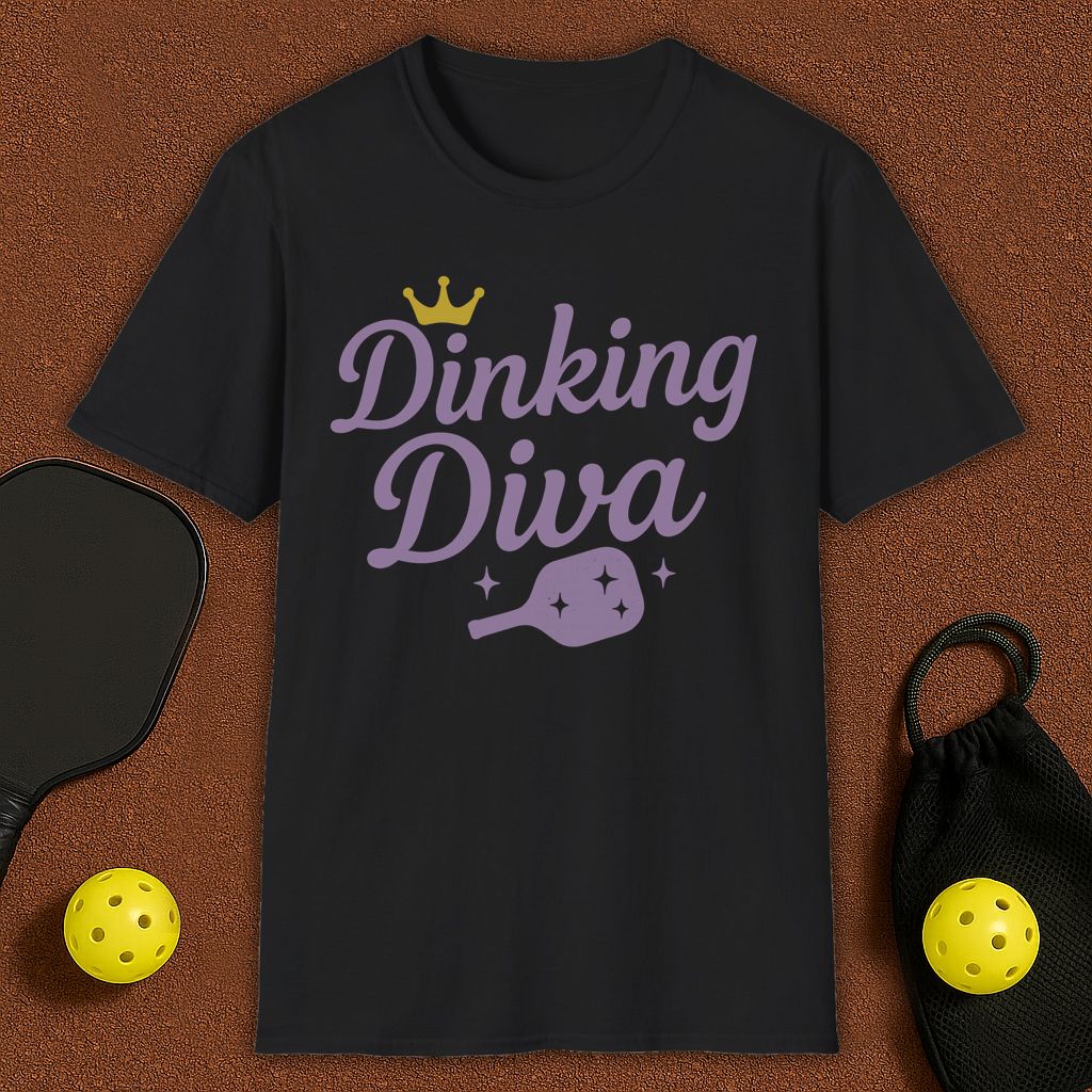 Dinking Diva Pickleball T-Shirt