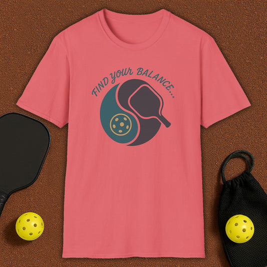 Find Your Balance Pickleball T-Shirt