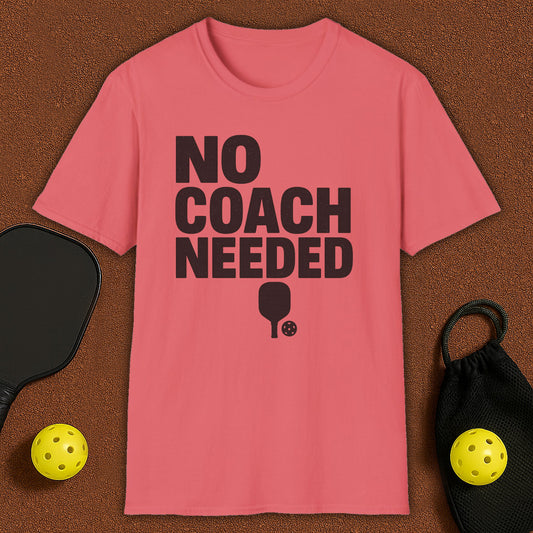 No Coach Pickleball T-Shirt