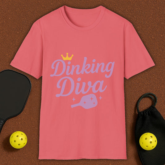 Dinking Diva Pickleball T-Shirt