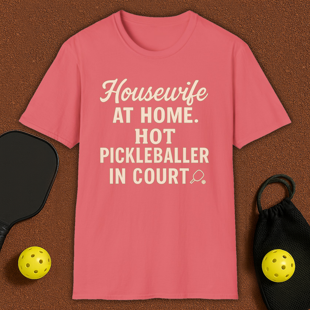 Hot Housewife Pickleball T-Shirt