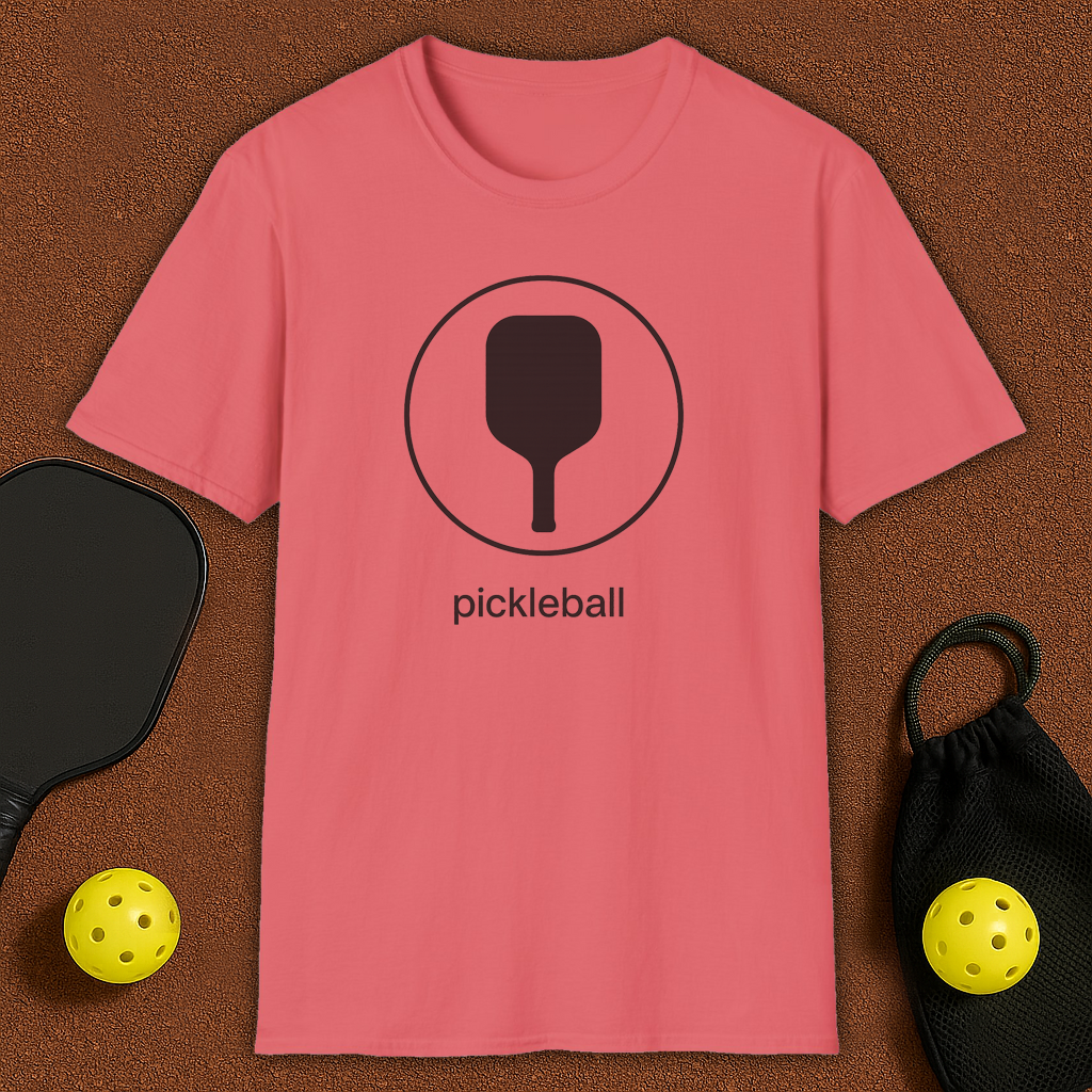 Minimalistic Pickleball T-Shirt