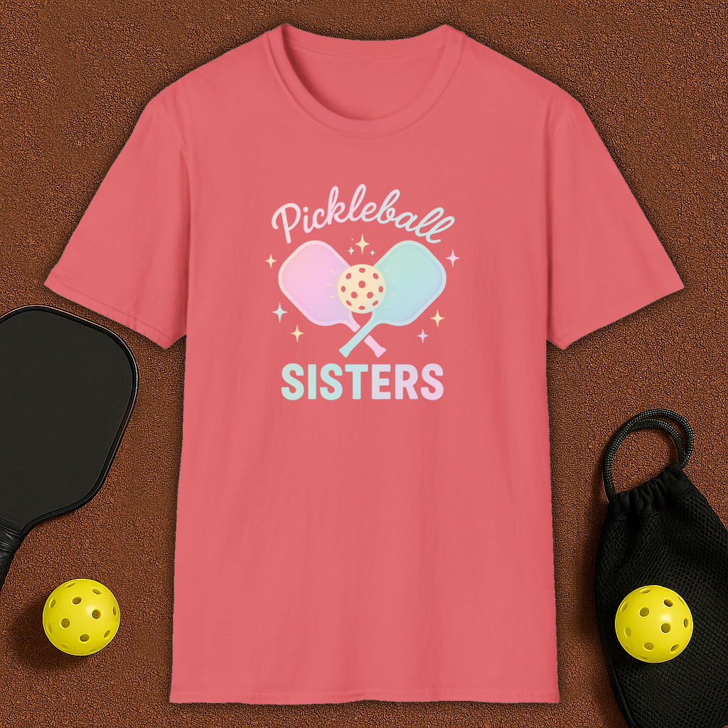 Sisters in Pickleball T-Shirt