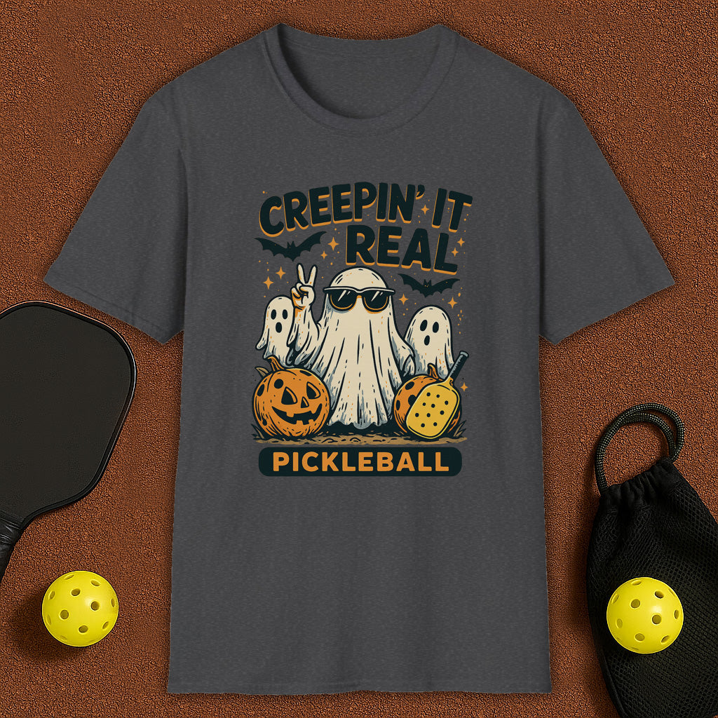 Creepin Haloween Pickleball T-Shirt