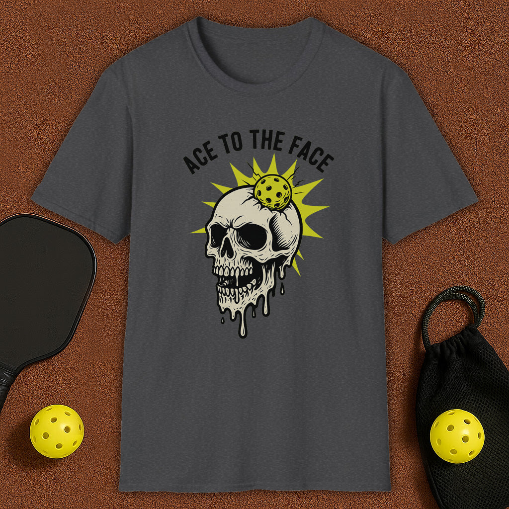 Ace To The Face Pickleball T-Shirt