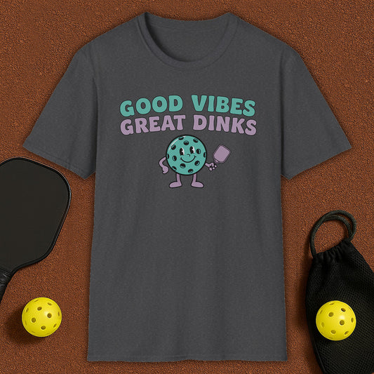 Good Vibes Pickleball T-Shirt