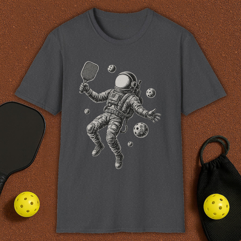 Astronaut In Space Pickleball T-Shirt