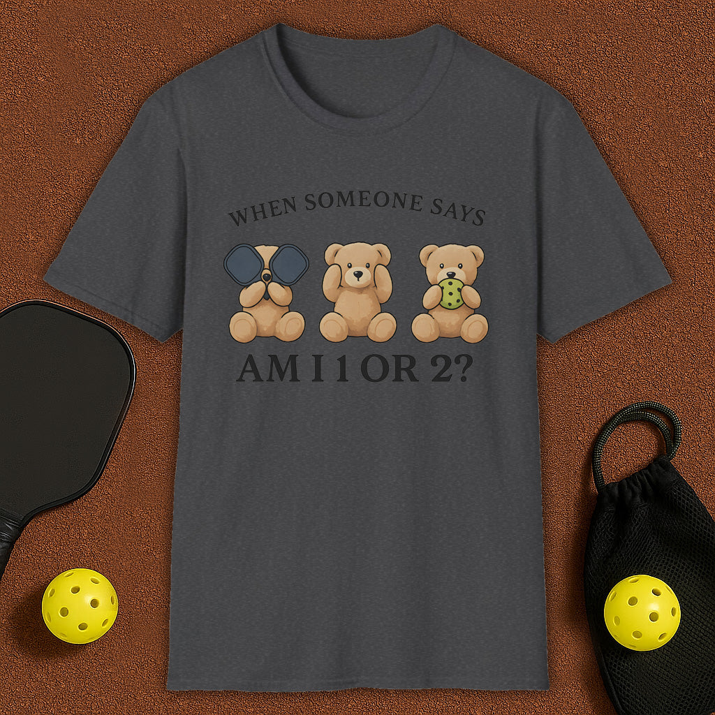 Cute Teddy Pickleball T-Shirt