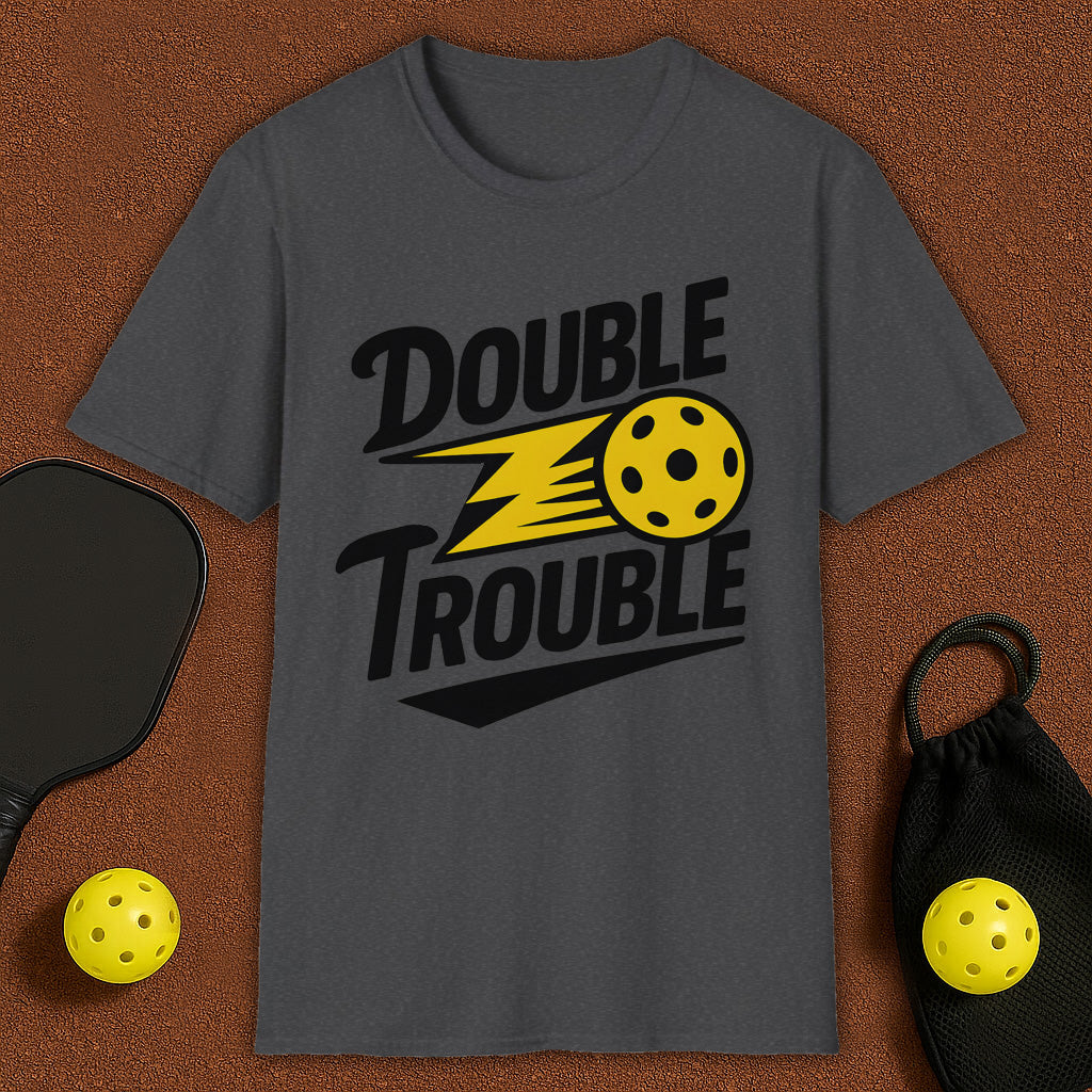 Double Trouble 3 Pickleball T-Shirt
