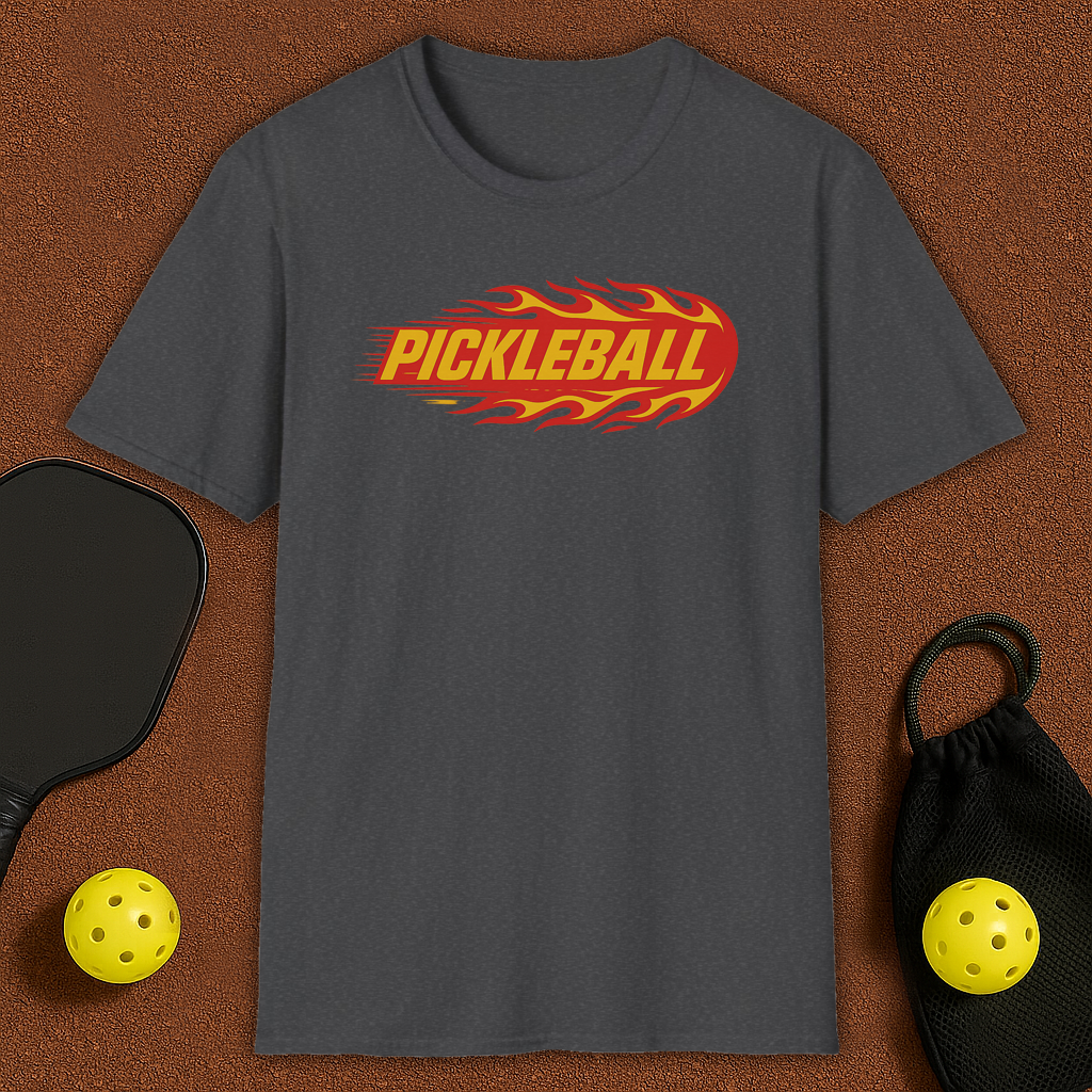 Fast Flames Pickleball T-Shirt