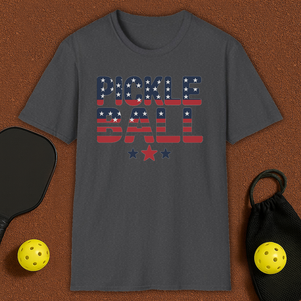 FLAG USA Pickleball T-Shirt