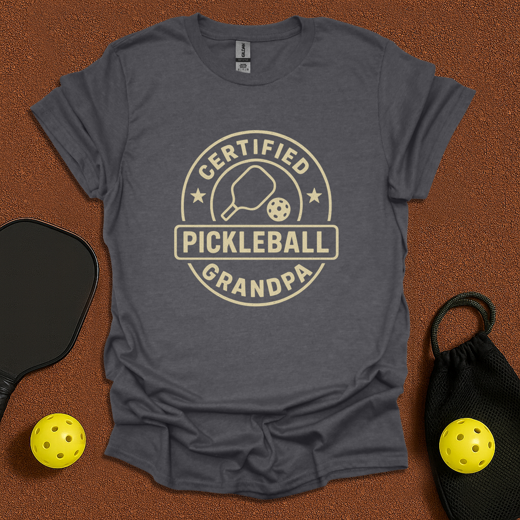 Pickleball Grandpa T-Shirt