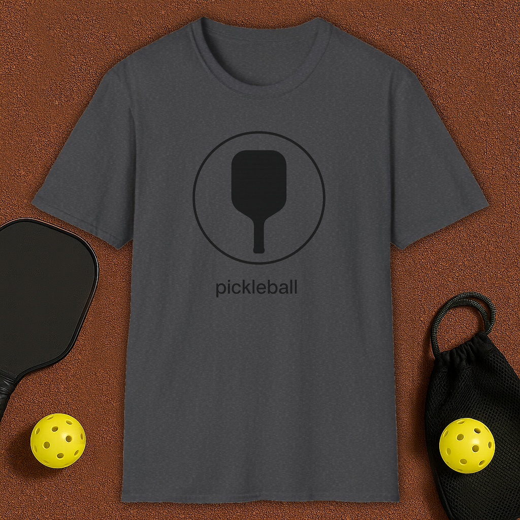 Minimalistic Pickleball T-Shirt