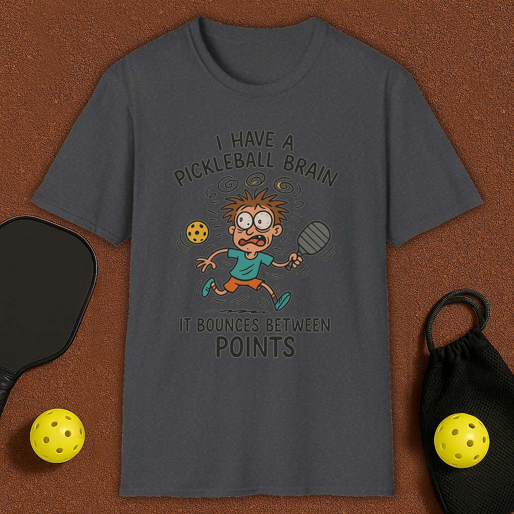 Brain Fog Pickleball T-Shirt