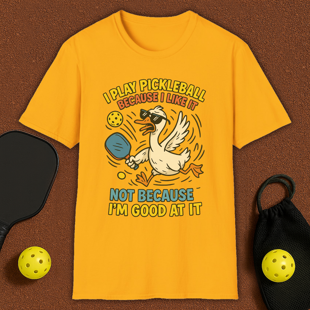 Silly Goose loves Pickleball T-Shirt