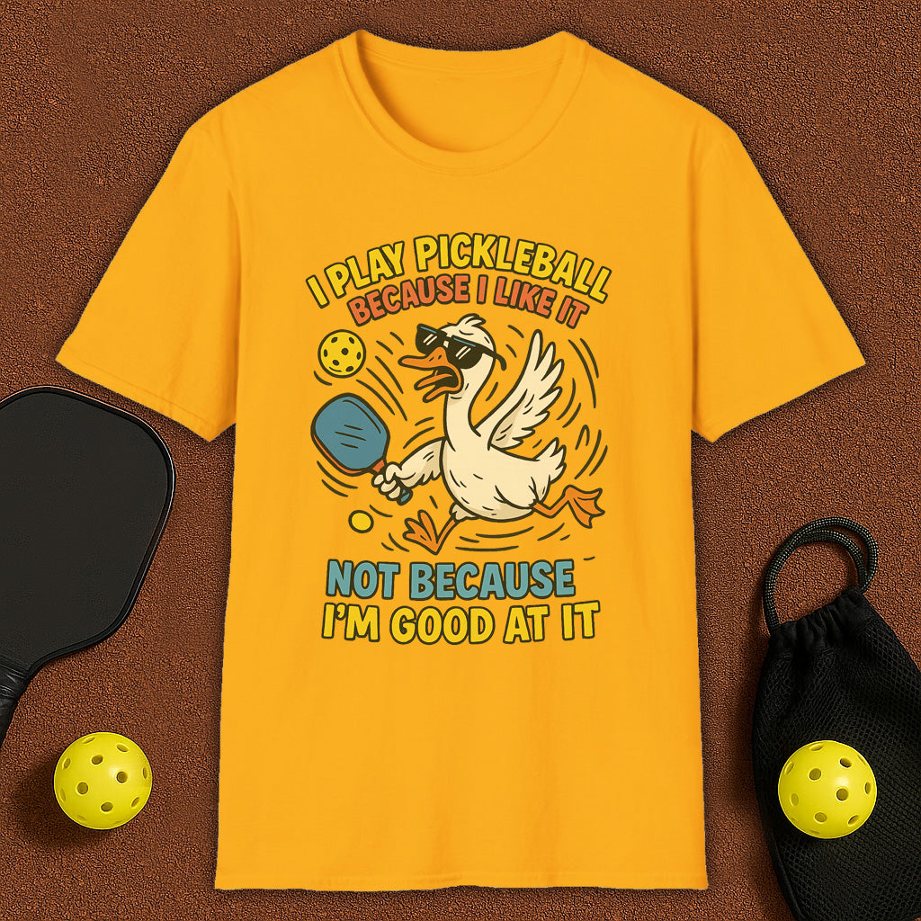 Silly Goose loves Pickleball T-Shirt