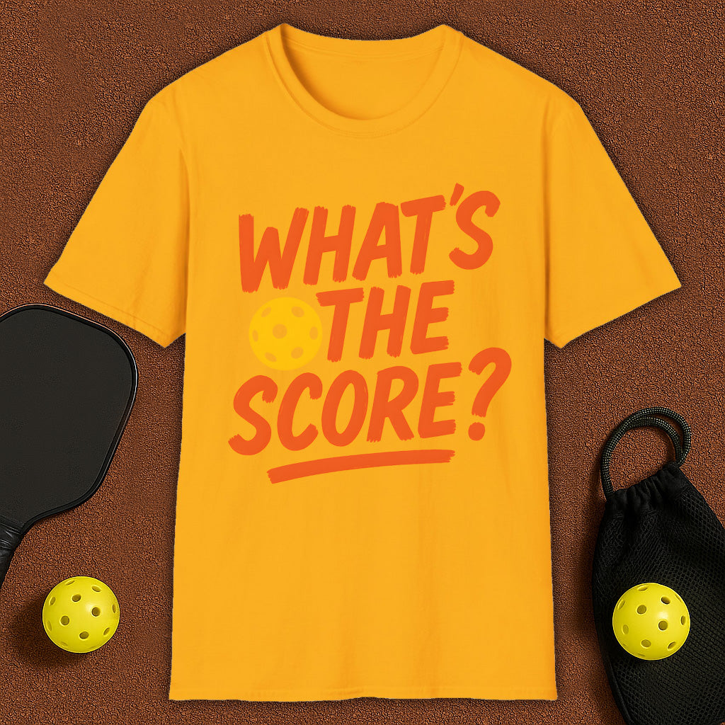What's the score? Pickleball T-Shirt