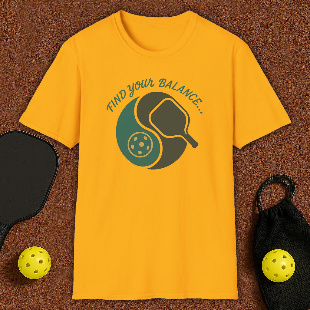 Find Your Balance Pickleball T-Shirt