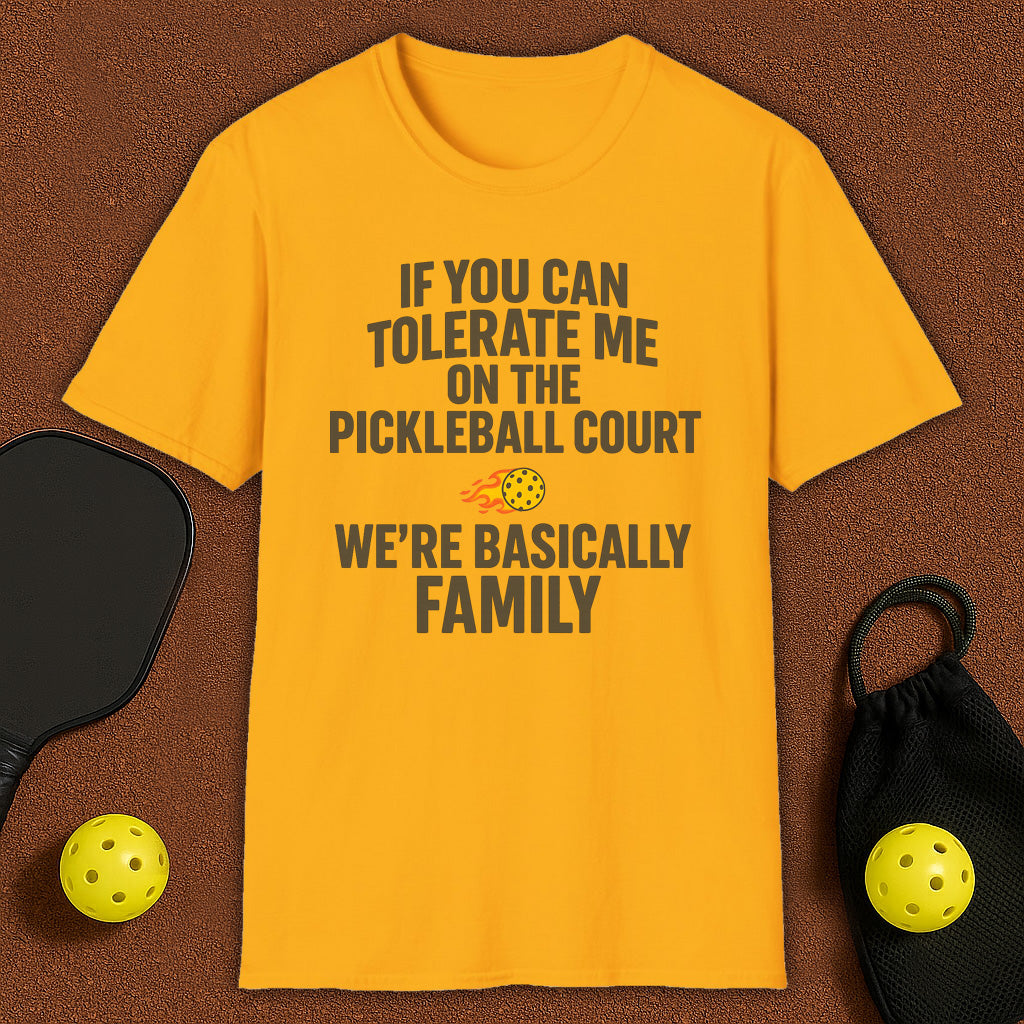 If You Can Tolerate Me Pickleball T-Shirt