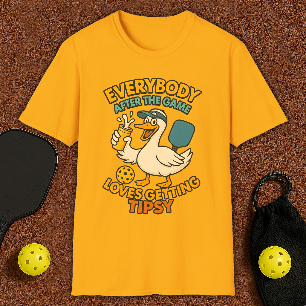Silly Goose Tipsy Pickleball T-Shirt