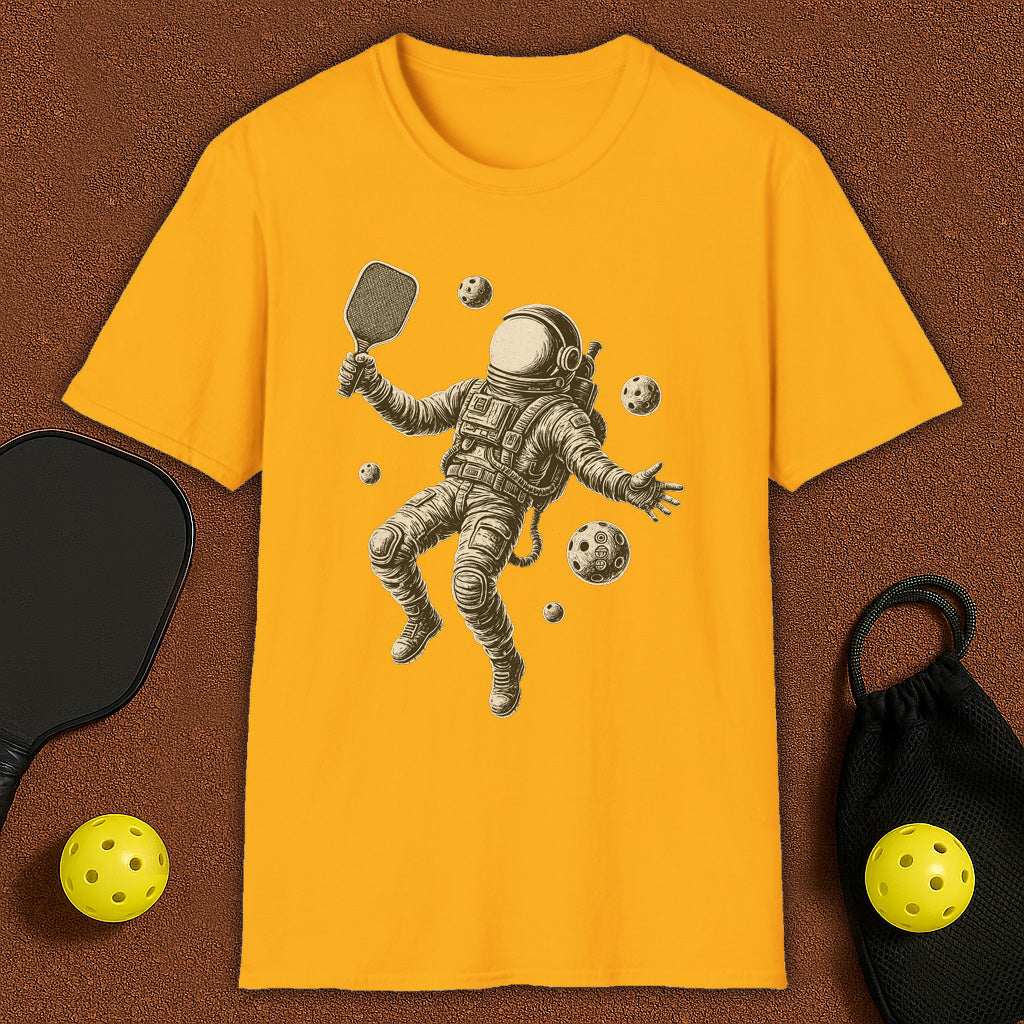 Astronaut In Space Pickleball T-Shirt