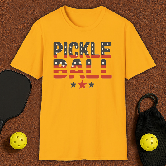 FLAG USA Pickleball T-Shirt