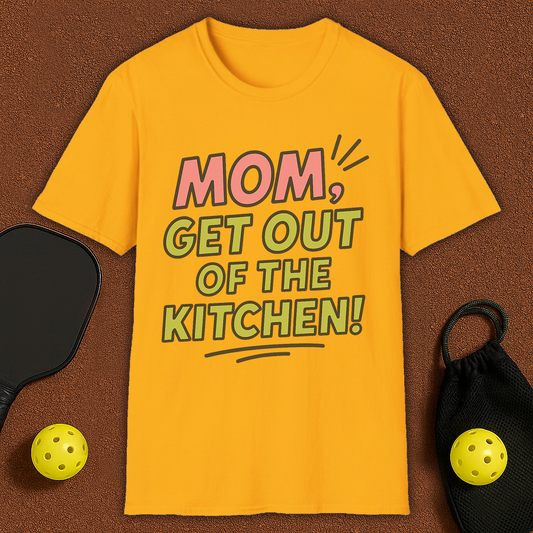 Pickleball Mom Off The Kitchen T-Shirt