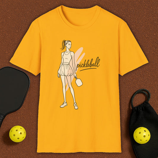 French Style Pickleball T-Shirt