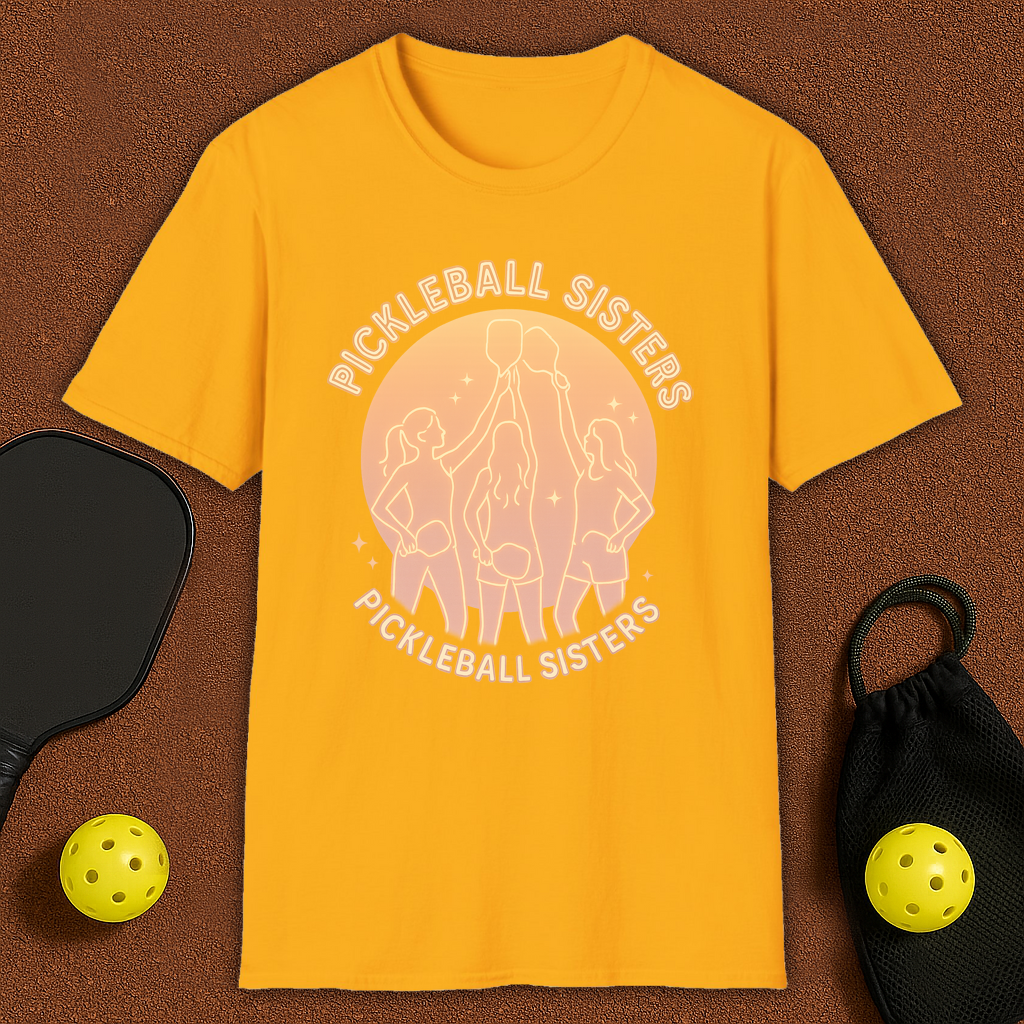 Pickleball Sisters Power! T-Shirt