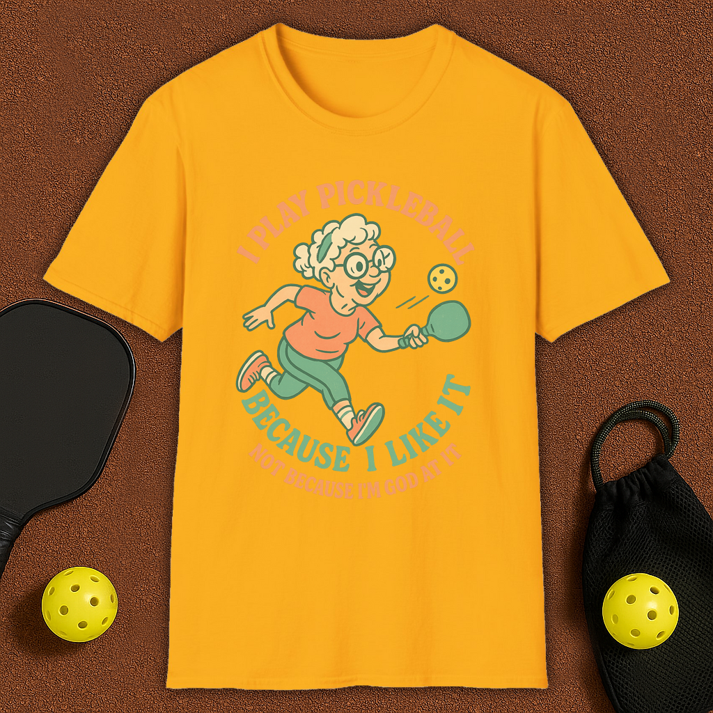 Grandma Likes Pickleball T-Shirt