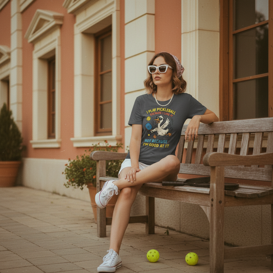 Silly Goose loves Pickleball T-Shirt