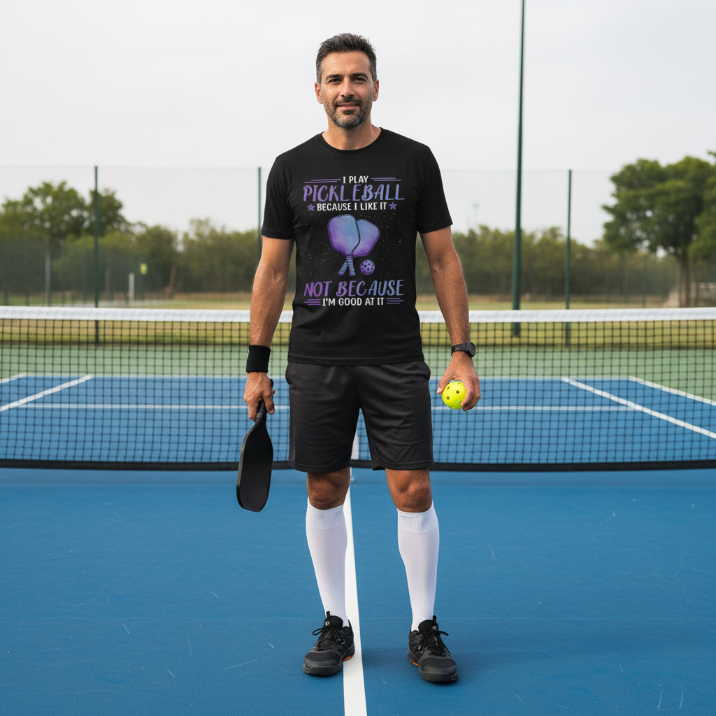 I Play Pickleball Because I Like It T-Shirt