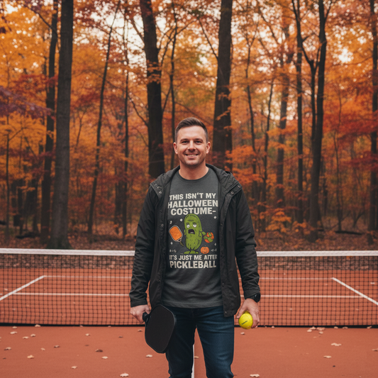 Haloween Costume Pickleball T-Shirt