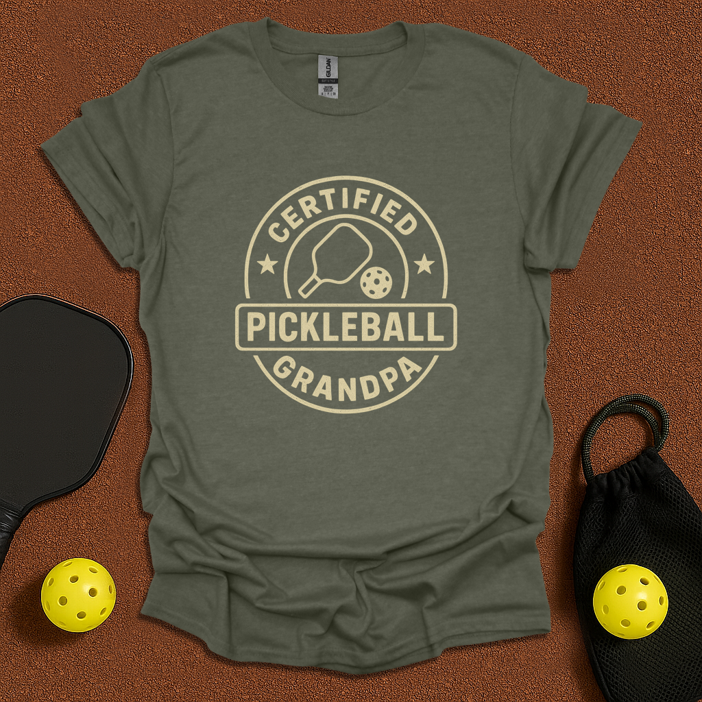 Pickleball Grandpa T-Shirt