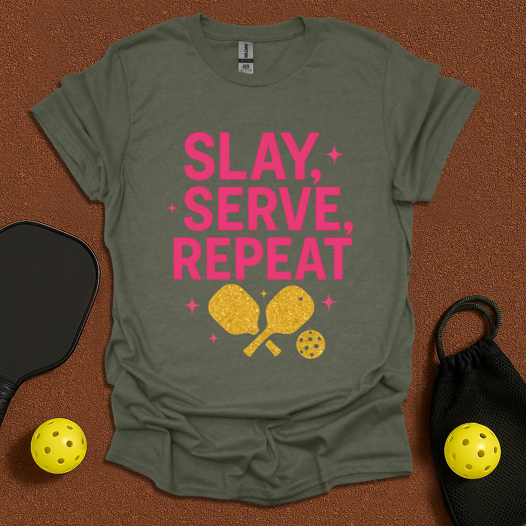 Slay Serve Repeat T-Shirt