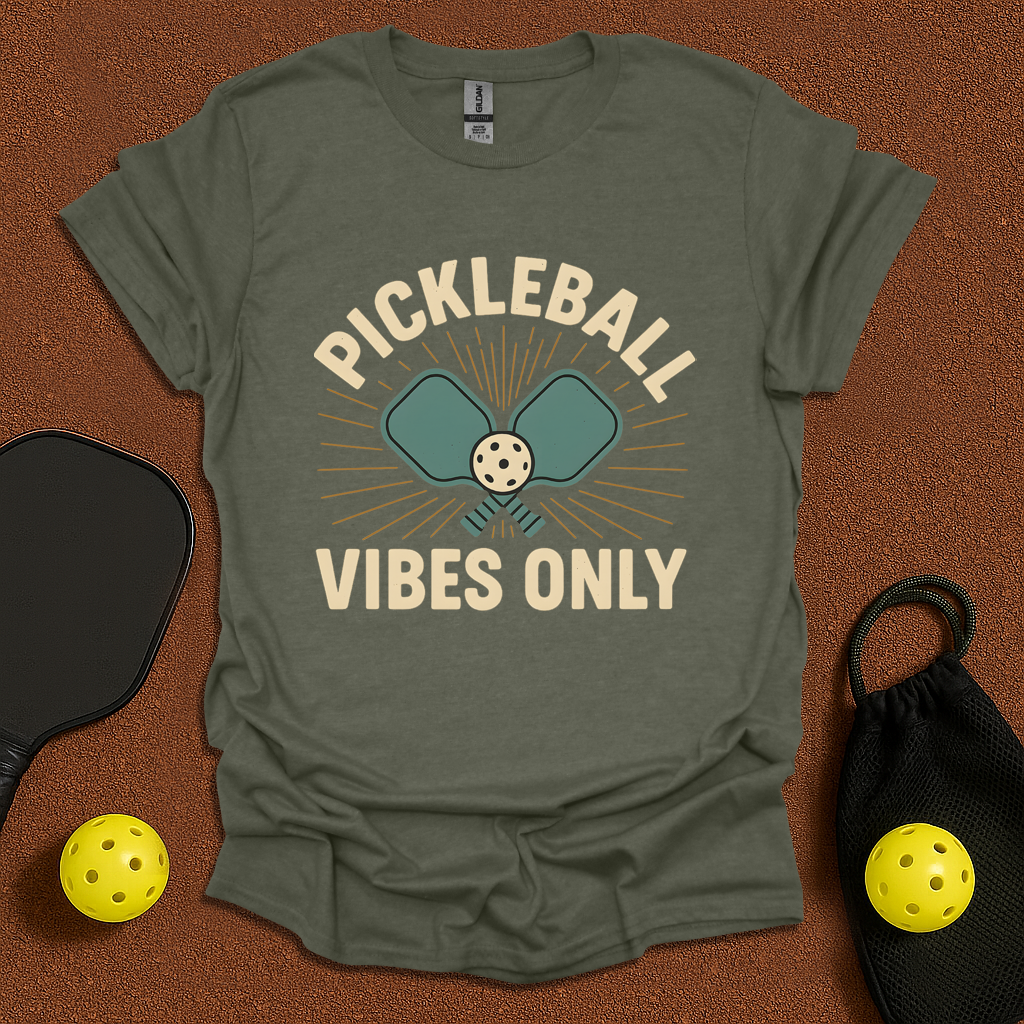 Pickleball Vibes Only T-Shirt